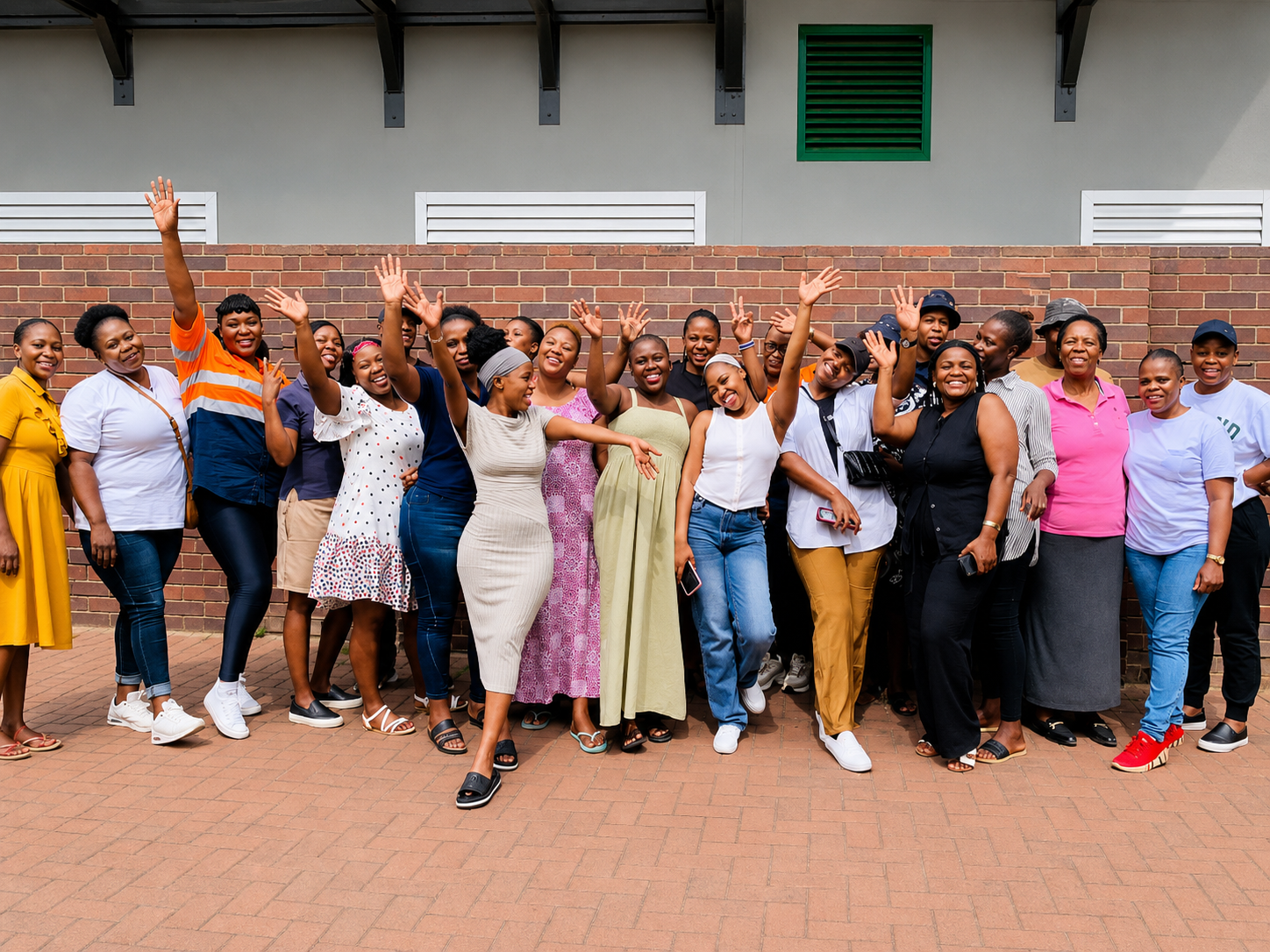 Lutsha learners and community